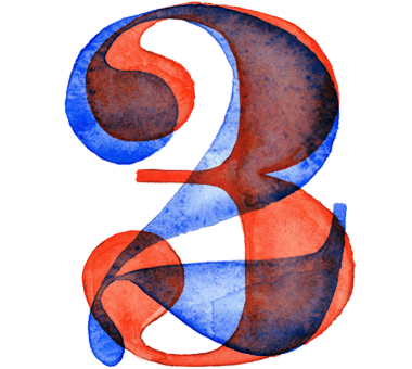 380x340 Watercolor Numbers On Behance - Watercolor Numbers