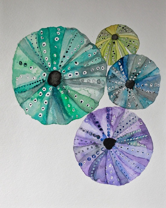 Watercolor Ocean Life