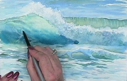 419x266 Making Waves - Watercolor Ocean Waves