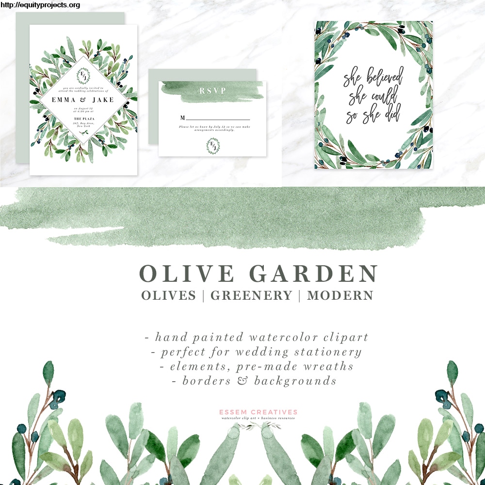 1000x1000 Watercolor Olive Branch Clipart Olive Leaves Wreath Leaf Free - Watercolor Olive Branch