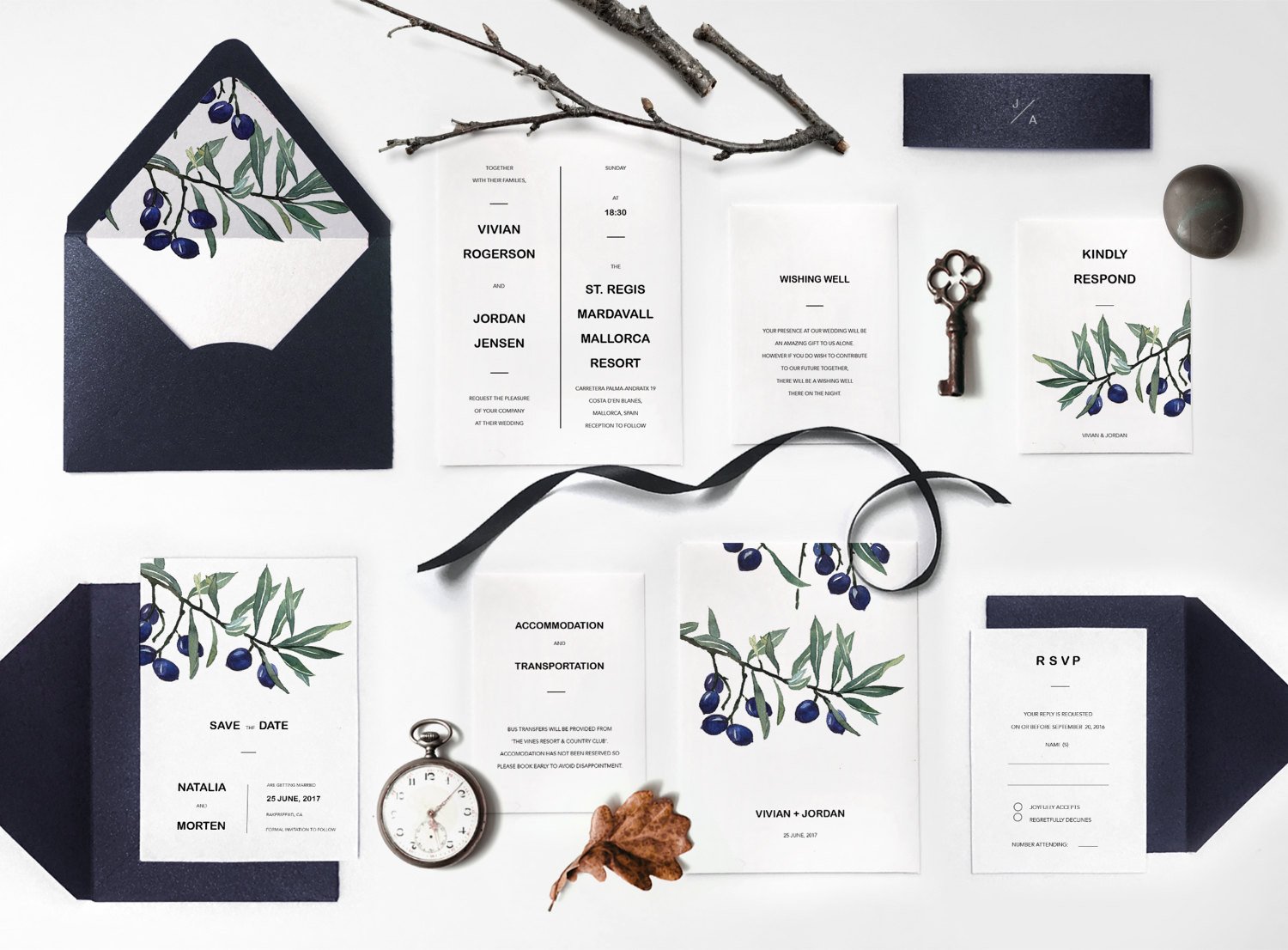 1500x1106 Watercolor Olive Branch Invitation 05 Sweetdatesprints - Watercolor Olive Branch