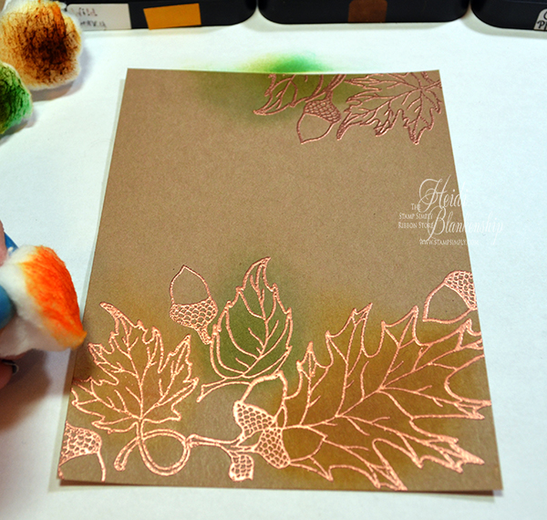 600x570 Embellished Dreams This Stamp Simply Ribbon Store - Watercolor On Brown Paper