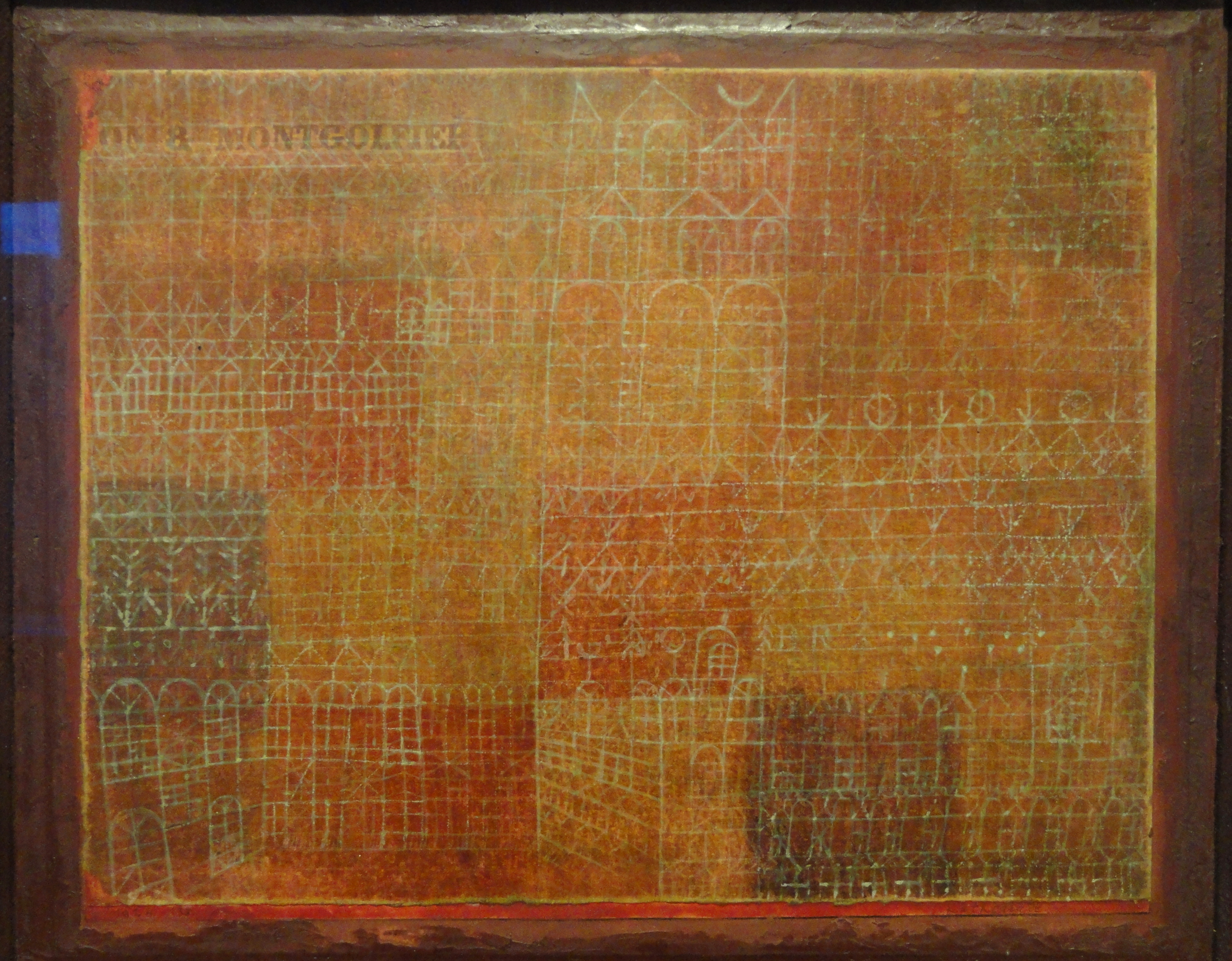 3990x3113 Filecathedral, Paul Klee, 1924, Watercolor And Oil Washes On - Watercolor On Cardboard