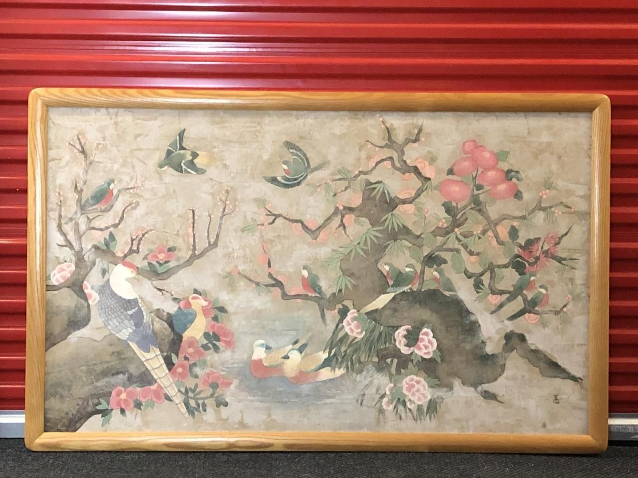 1280x960 Lot 318 S107 - Watercolor On Cardboard