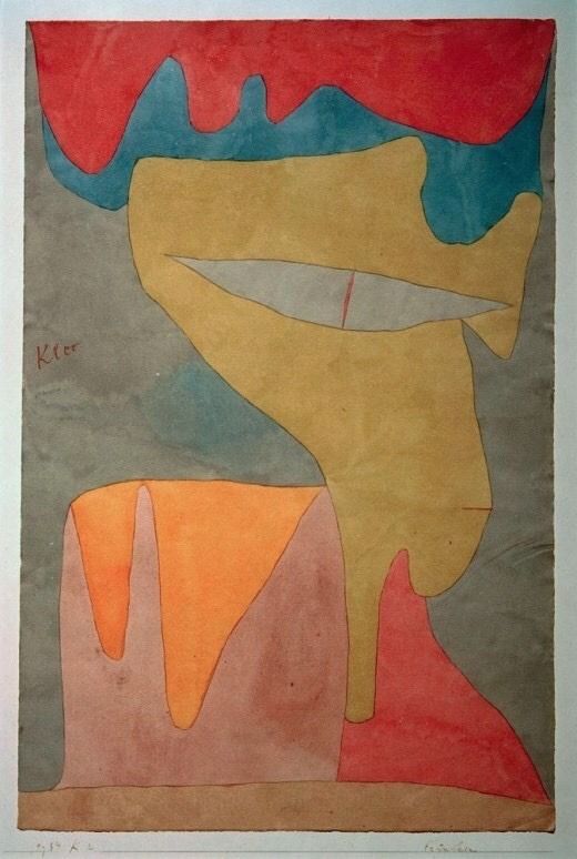 520x774 Paul Klee 1934 Watercolor And Pencil On Paper, On - Watercolor On Cardboard