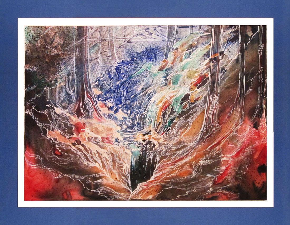 1100x854 Watercolor Storydoors - Watercolor On Illustration Board