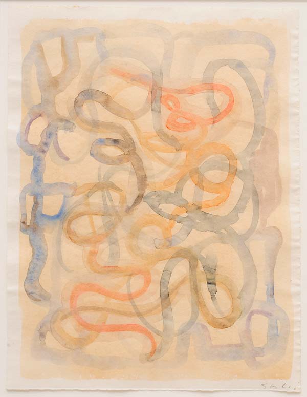 600x775 Made In U.s.a. Greg Kucera Gallery Seattle - Watercolor On Parchment Paper