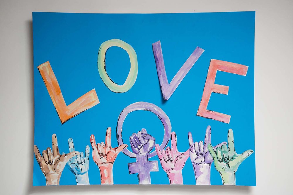 1000x667 Objects Of Resistance Still They Persist - Watercolor On Poster Board