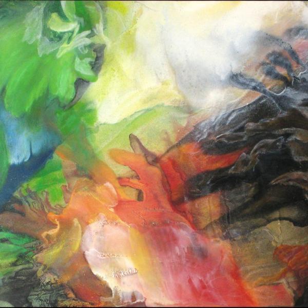 600x600 Seasons Of Change By Brett Nickell, Acrylic On Posterboard - Watercolor On Poster Board