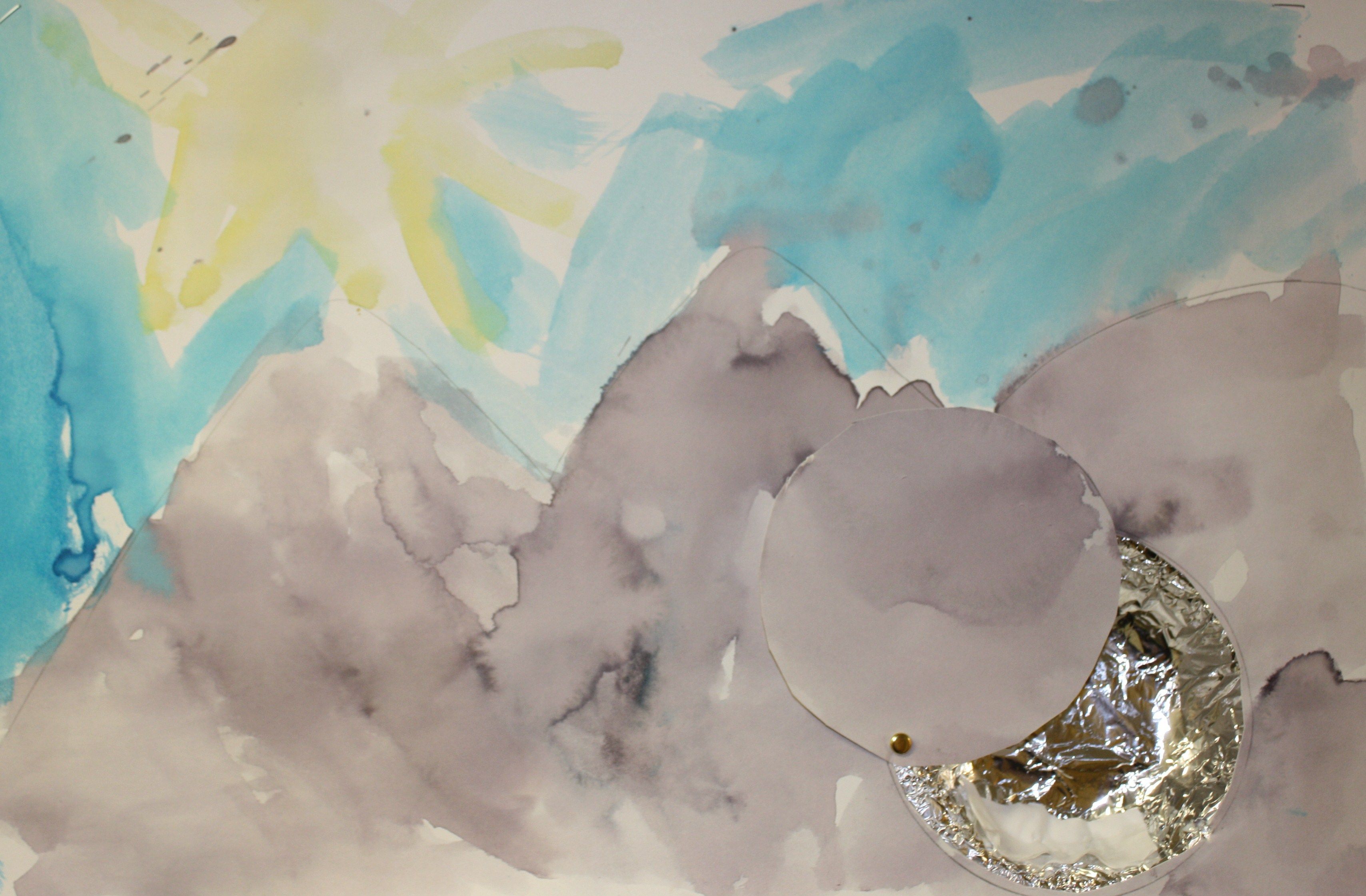 3416x2242 The Empty Tomb - Watercolor On Poster Board
