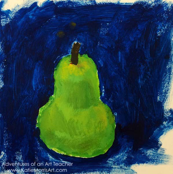 598x600 Adventures Of An Art Teacher Painting Boot Camp - Watercolor On Poster Board