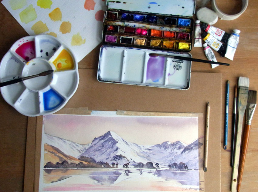 850x634 Online Watercolour Course Jane Ward Artist - Watercolor Online