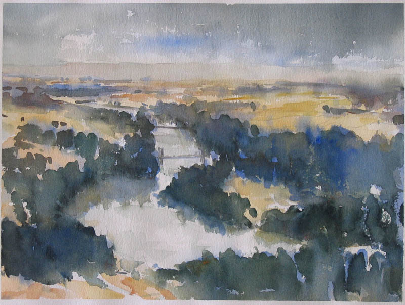 800x604 Watercolours Landscapes Justin Williams Watercolor Online - Watercolor Online