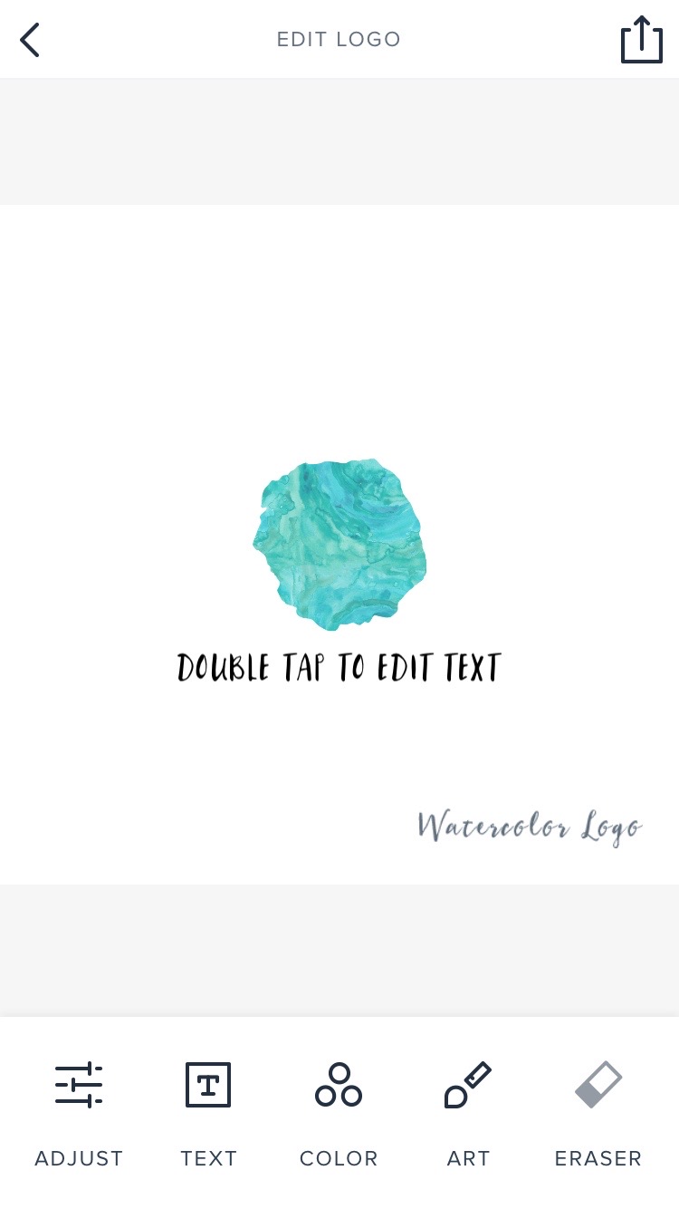 750x1334 8 Best Logo Design Apps To Help You Build A Brand With Your Smart - Watercolor Online App