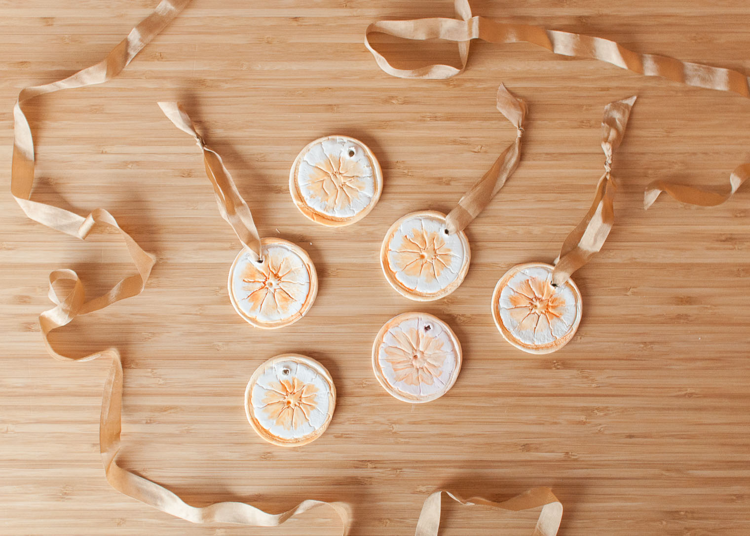 1520x1086 Try These Diy Watercolor Orange Slice Ornaments Sara Laughed - Watercolor Ornaments