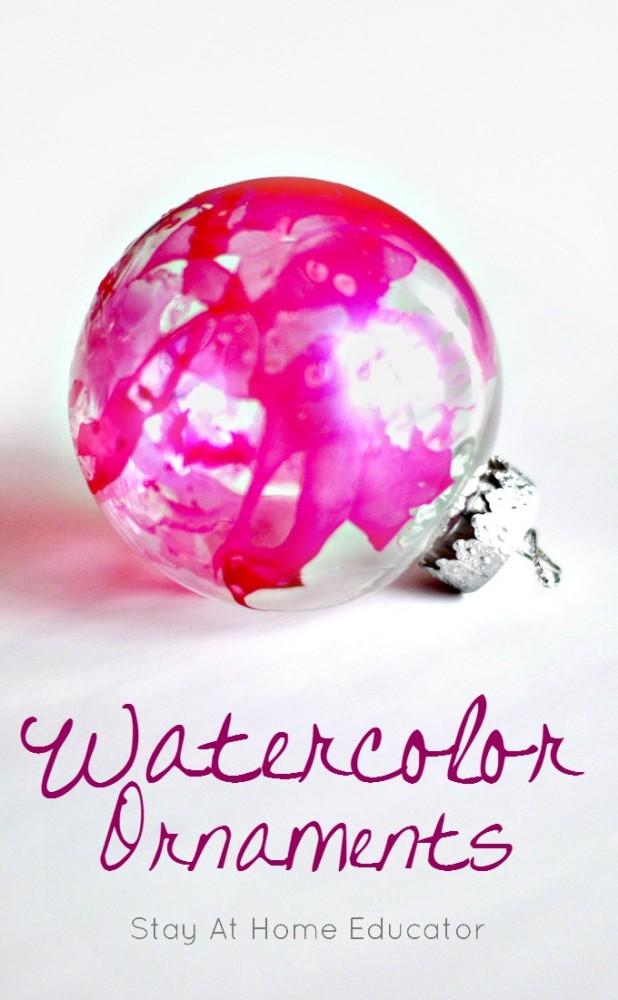 618x1000 Beautiful Watercolor Ornaments Make Perfect Gifts - Watercolor Ornaments