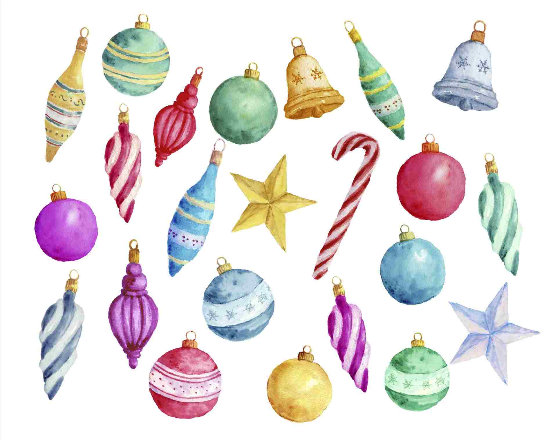 1899x1519 Watercolor Ornament Cookies Recipe Epicuriouscomrhepicuriouscom - Watercolor Ornaments