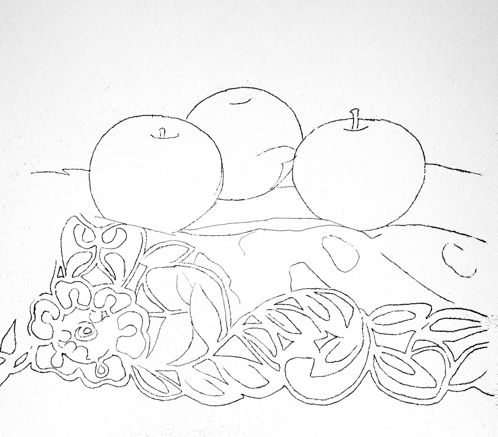 1600x1403 Step By Step Watercolor Painting Tutorial - Watercolor Outline