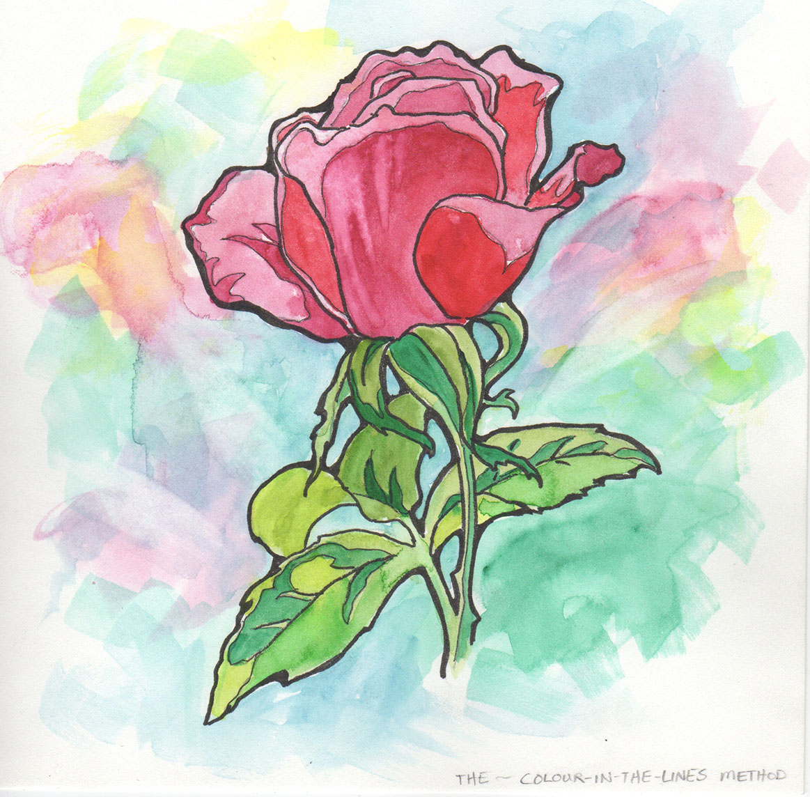 Watercolor Outline at Explore collection of