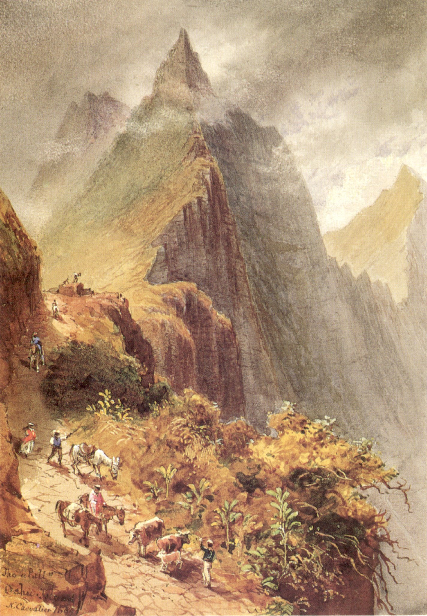 1424x2054 Filenicholas Chevalier - Watercolor Over Pencil