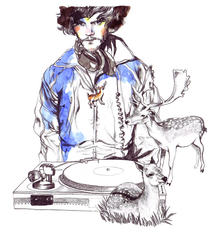 700x778 Incredible Pencil And Watercolor Drawings By Esra Roise - Watercolor Over Pencil