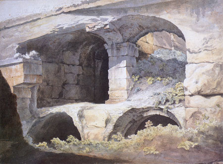 450x332 Paintinglt Neoclassical Lt The Sister Arts - Watercolor Over Pencil