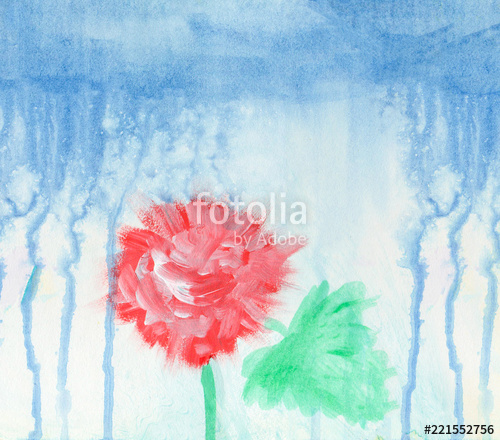 500x440 Creative Texture For Design. Vibrant Hand Painted Watercolor - Watercolor Overlay