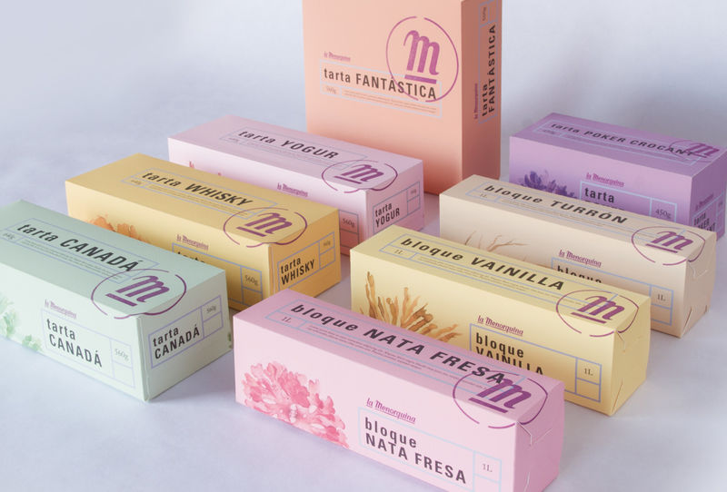 800x542 Watercolor Dessert Packaging Dessert Box - Watercolor Packaging