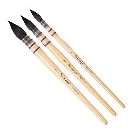 425x425 Watercolor Paint Brushes, Round Squirrel Hair Paint - Watercolor Paint Brushes