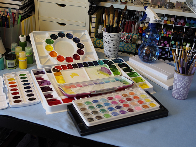 640x480 Alisaburke Diy Watercolor Palette - Watercolor Paint Palette
