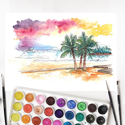 500x500 U.s. Art Supply 36 Color Watercolor Artist Paint Set - Watercolor Paint Palette