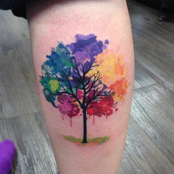 600x600 90 Watercolor Tattoo Ideas That Turn Skin Into Canvas - Watercolor Paint Tattoo