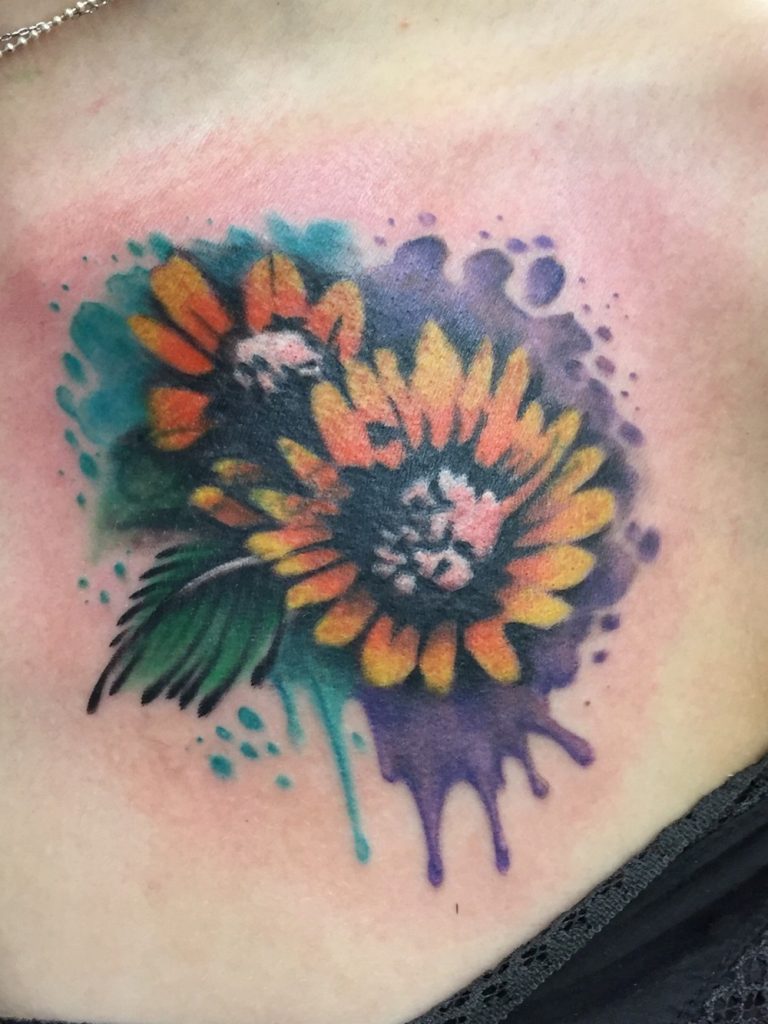 768x1024 Watercolor Tattoos - Watercolor Paint Tattoo