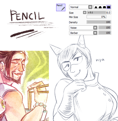 500x510 Paint Tool Sai Brushes - Watercolor Paint Tool Sai