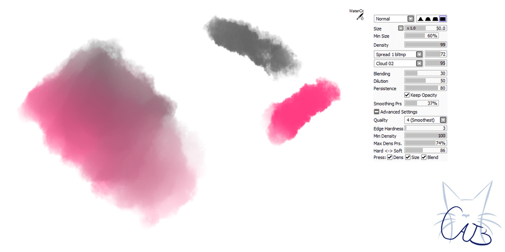 1024x512 Watercolor Paint Tool Sai Coloringsite.co - Watercolor Paint Tool Sai