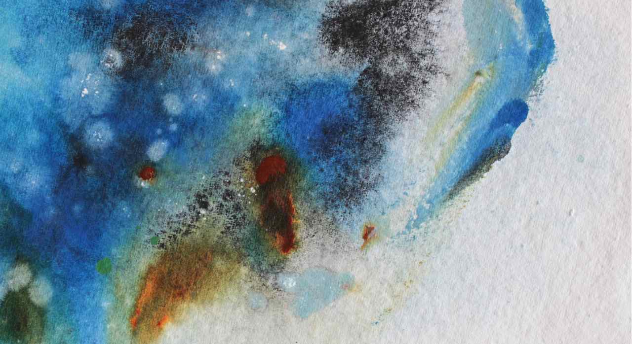 1280x698 Painting With Depth Background To Foreground Debi Riley - Watercolor Painting Background