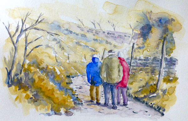 600x388 Tips For Painting Line Amp Wash Arttutor - Watercolor Painting Drawing