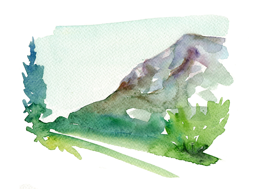 900x650 Zen Drawing And Watercolor Painting In The Provence! - Watercolor Painting Drawing