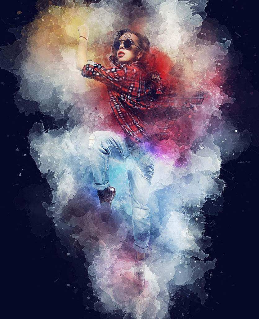 835x1030 Photoshop Painting Beautiful 19 Artistic Watercolor Amp Sketch - Watercolor Painting Effect