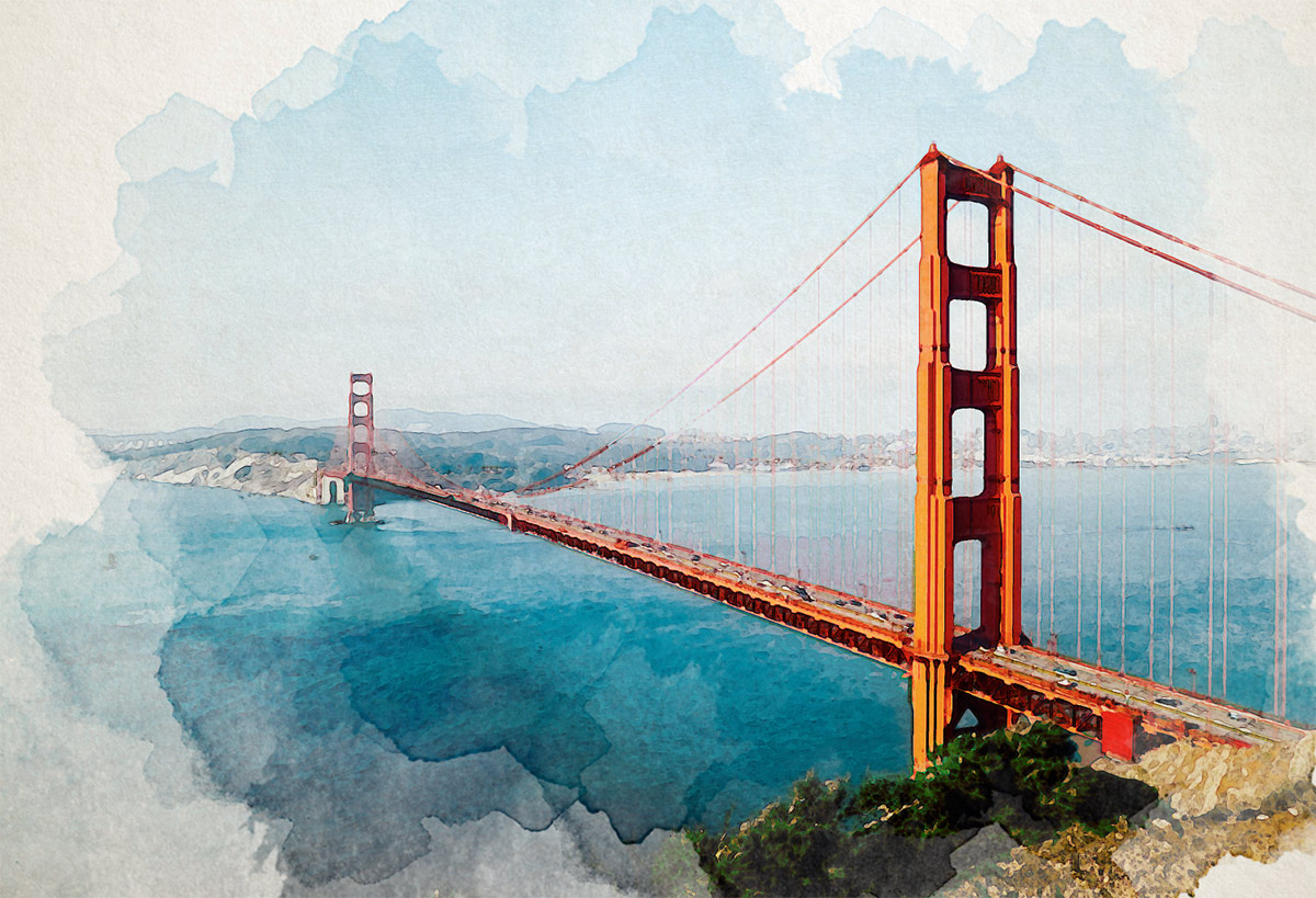 1200x819 Pictures To Paint In Watercolor How To Create A Watercolor - Watercolor Painting Effect