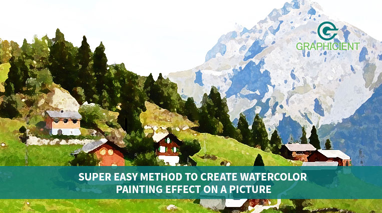 763x426 Super Easy Method To Create Watercolor Painting Effect On A - Watercolor Painting Effect