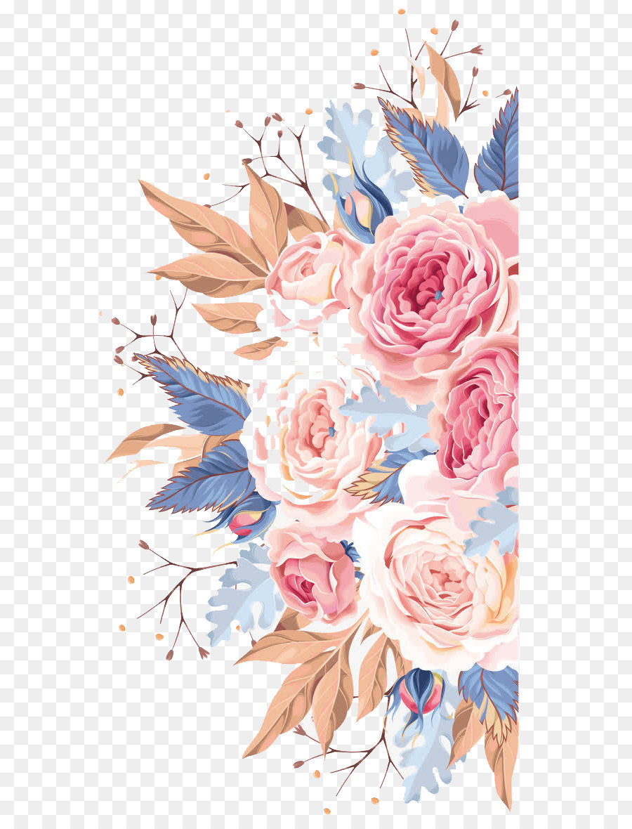 900x1180 Wedding Invitation Watercolor Painting Flower - Watercolor Painting Flowers For Beginners