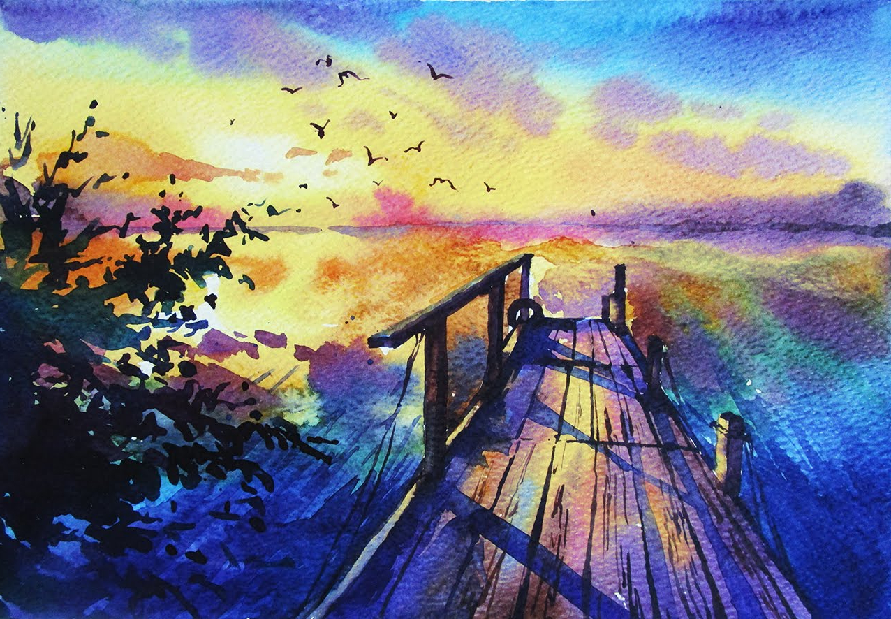 watercolor painting ideas 22