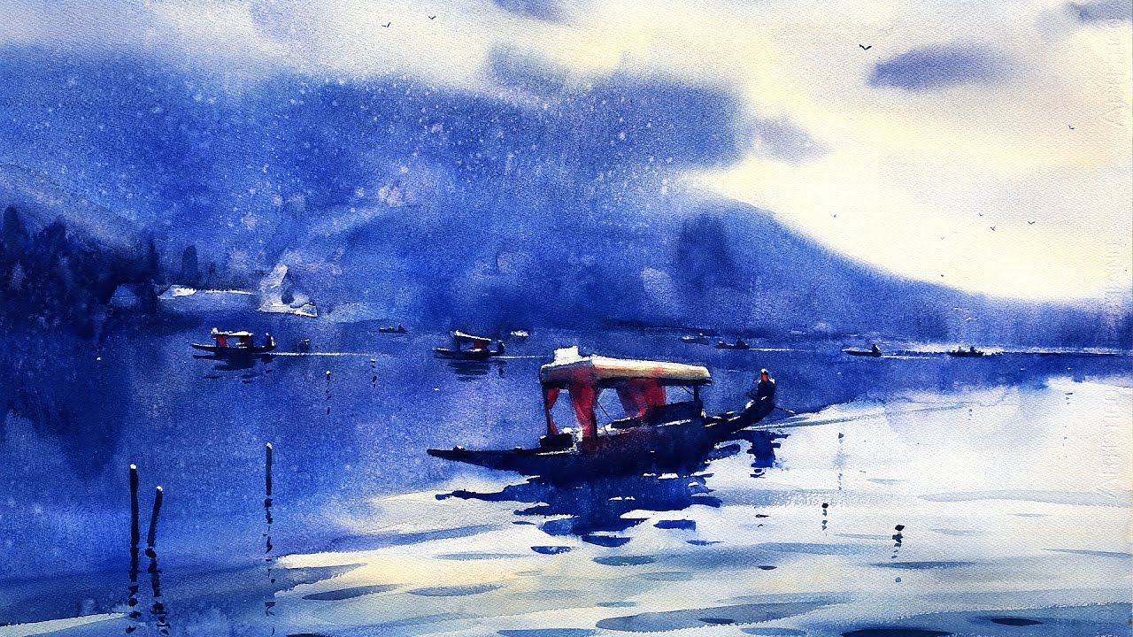 1280x720 Watercolor Painting Ideas For Beginners Watercolor Painting - Watercolor Painting Ideas