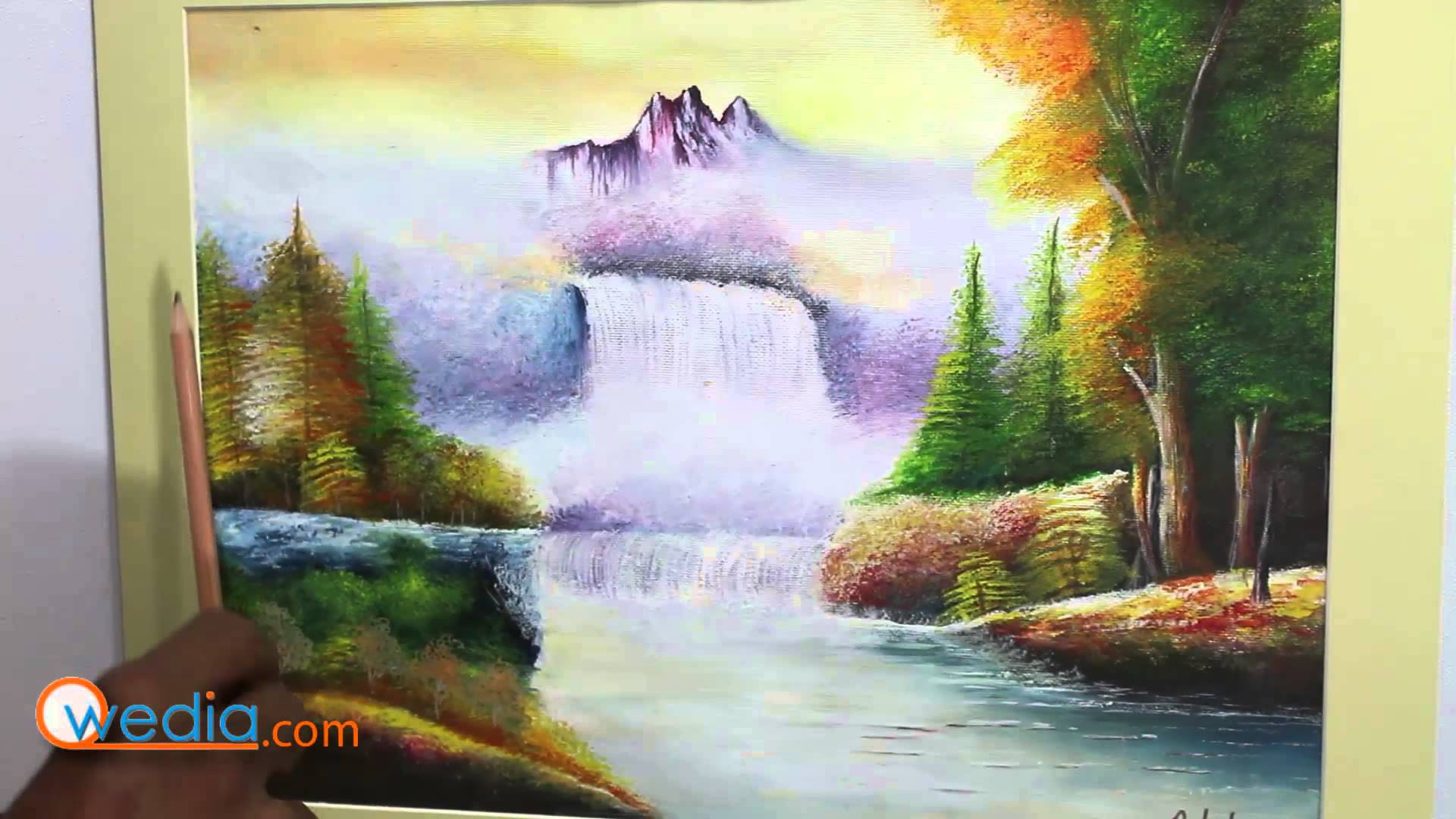 1920x1080 Watercolor Paintings Of Scenery Watercolor Painting Ideas Scenery - Watercolor Painting Ideas