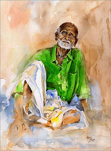 369x500 Hope Watercolor - Watercolor Painting Illustrator