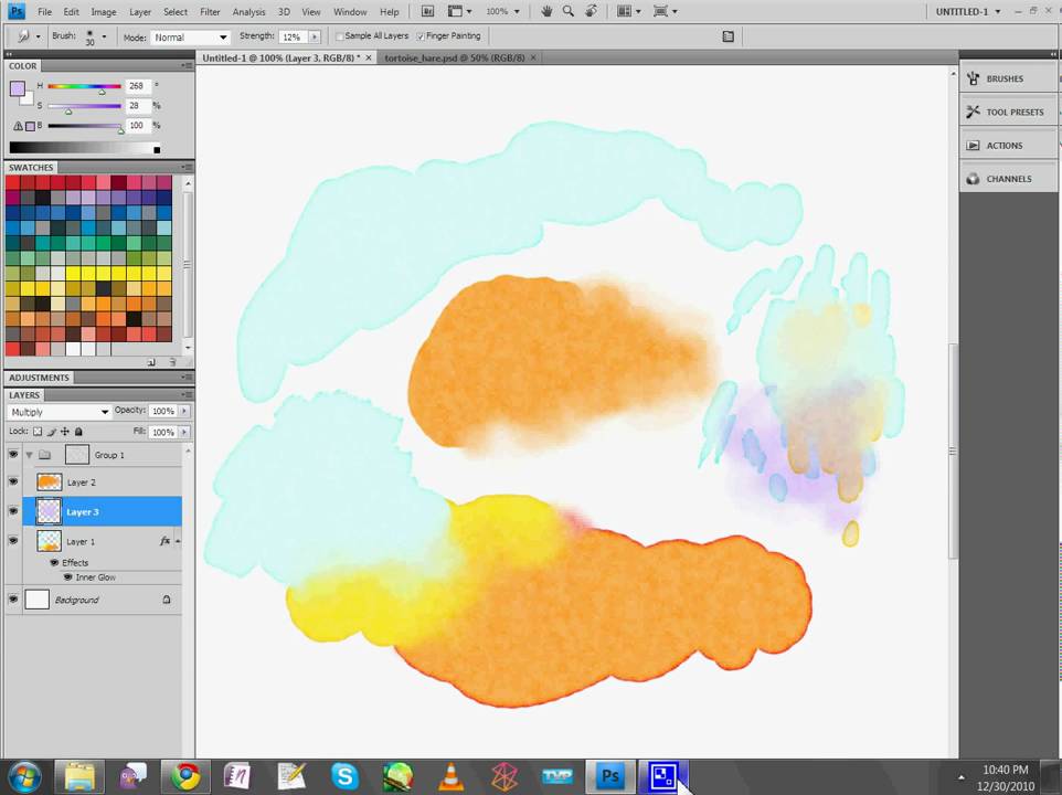 962x720 Watercolor Painting In Adobe Photoshop - Watercolor Painting Illustrator