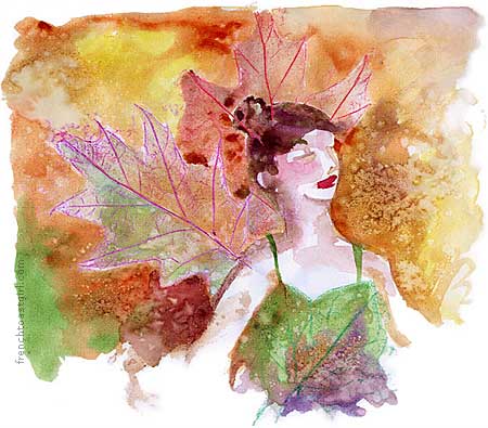 450x395 September 2006 Watercolor Paintings, Illustration, Inspiration - Watercolor Painting Inspiration
