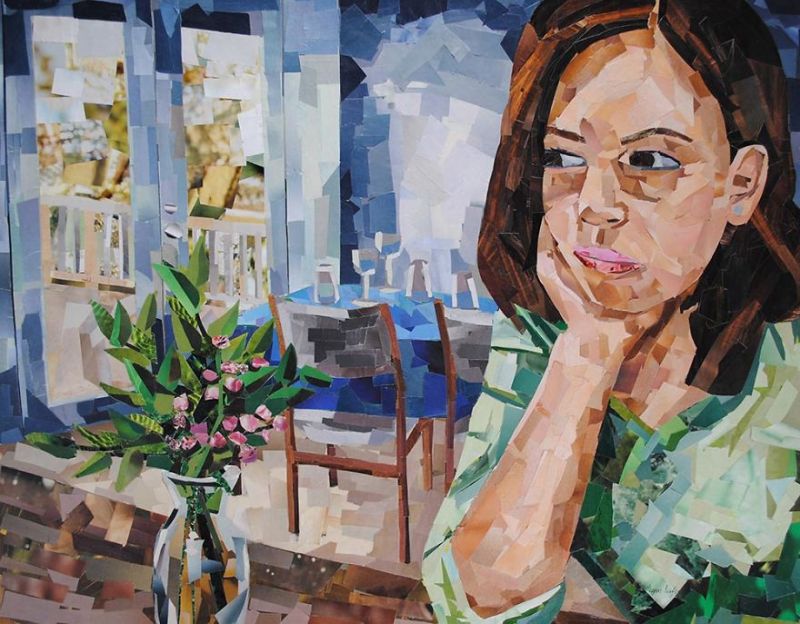 800x624 Artist Turns Everyday Magazines Into Portraits That Resemble Paintings - Watercolor Painting Magazines