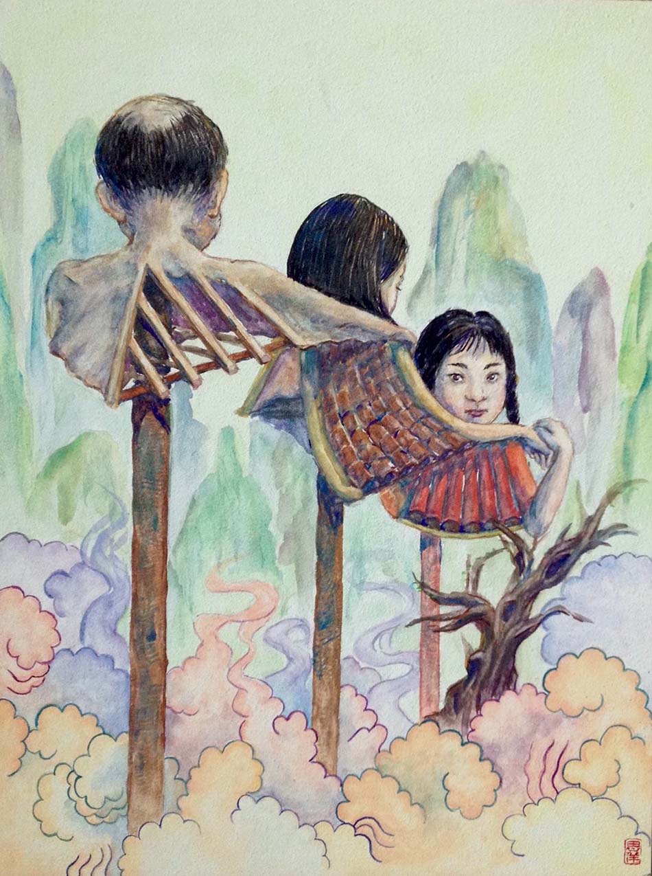 950x1275 Tayo Literary Magazine - Watercolor Painting Magazines